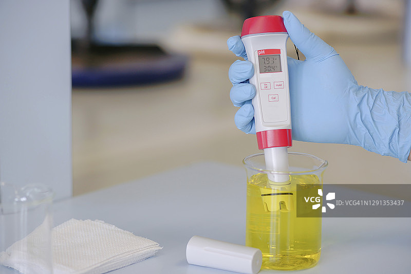 数字pH计图片素材