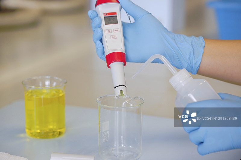 数字pH计图片素材