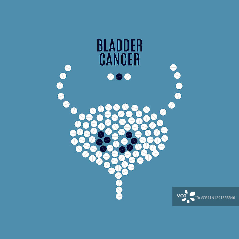 膀胱癌概念图图片素材