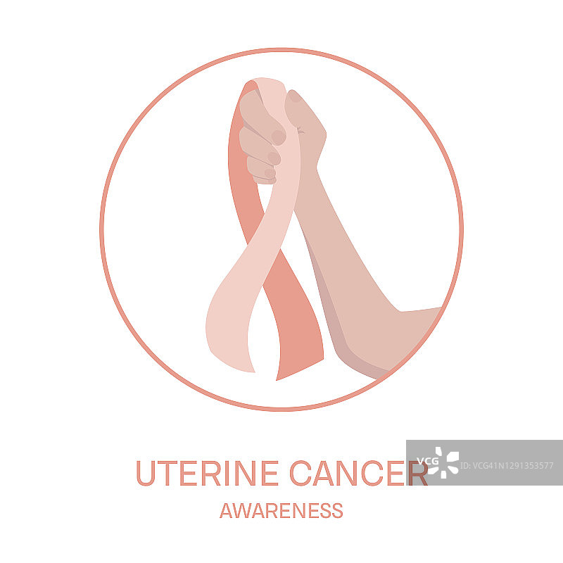 子宫癌概念图图片素材