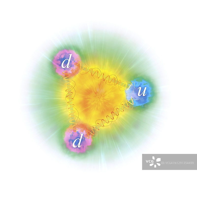 中子结构的艺术作品图片素材