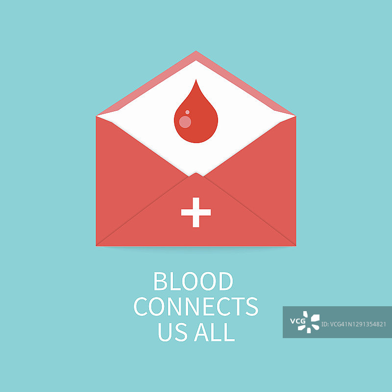 献血概念插画图片素材