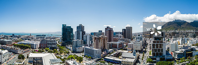 开普敦城市全景图片素材