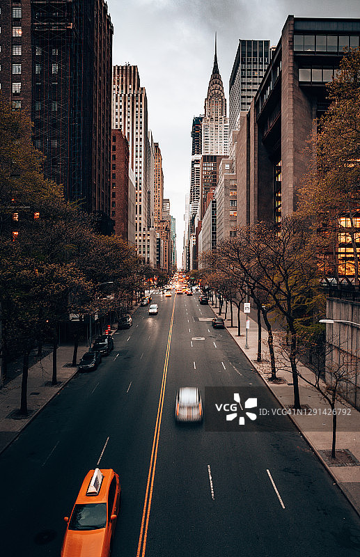 纽约市天际线图片素材