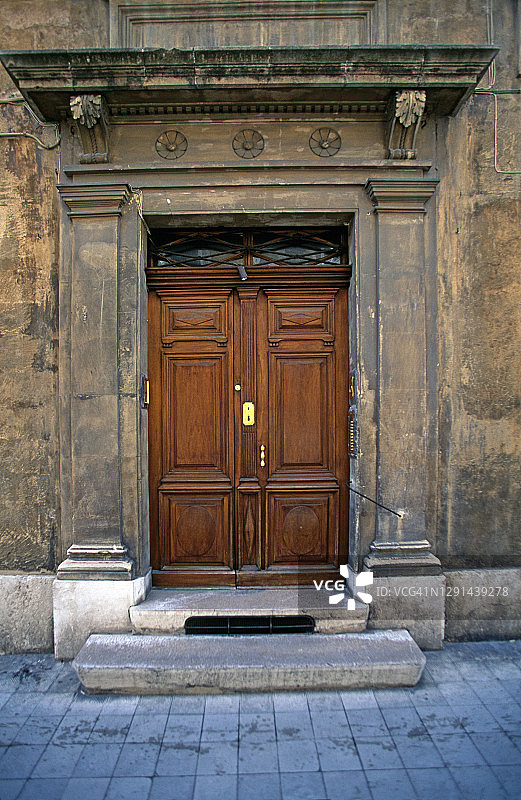 艾克斯-普罗旺斯的门图片素材