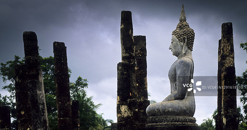 泰国素可泰索拉萨寺图片素材