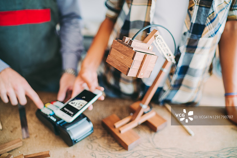 非接触式支付图片素材