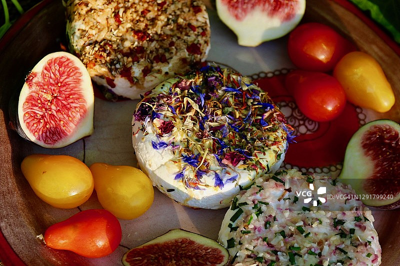 普罗旺斯山羊奶酪图片素材