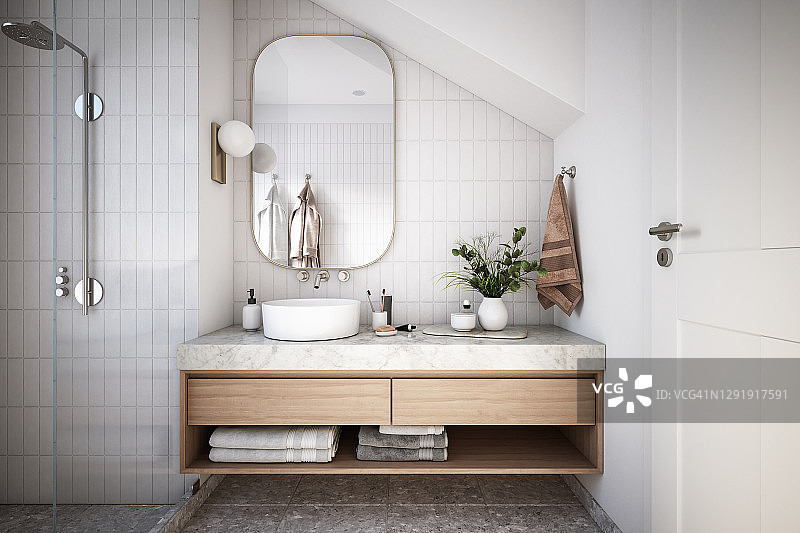 现代浴室室内素材照片图片素材