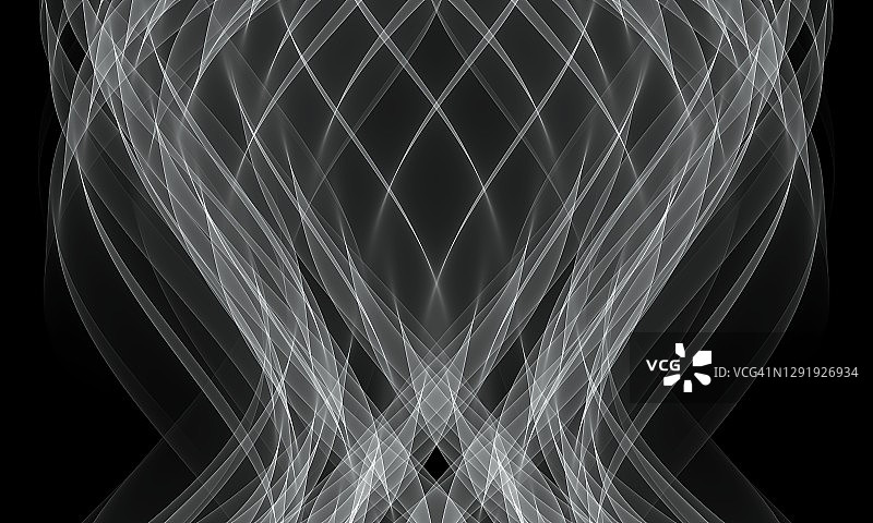 抽象波浪曲线科技背景图片素材