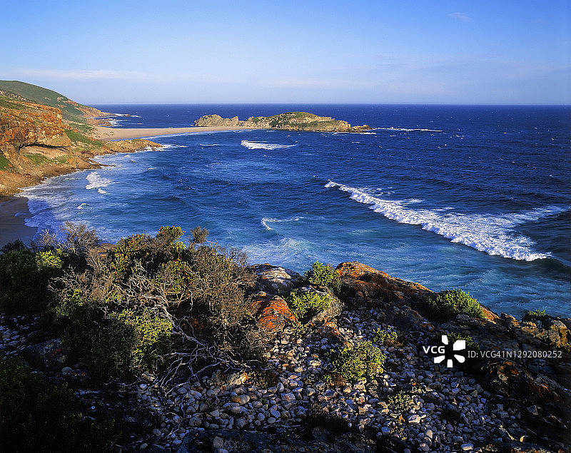 南非花园大道罗伯格海洋保护区海岸图片素材
