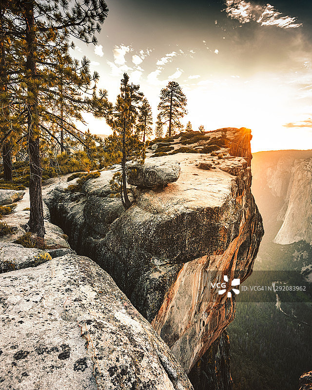 约塞米蒂国家公园的塔夫脱点图片素材