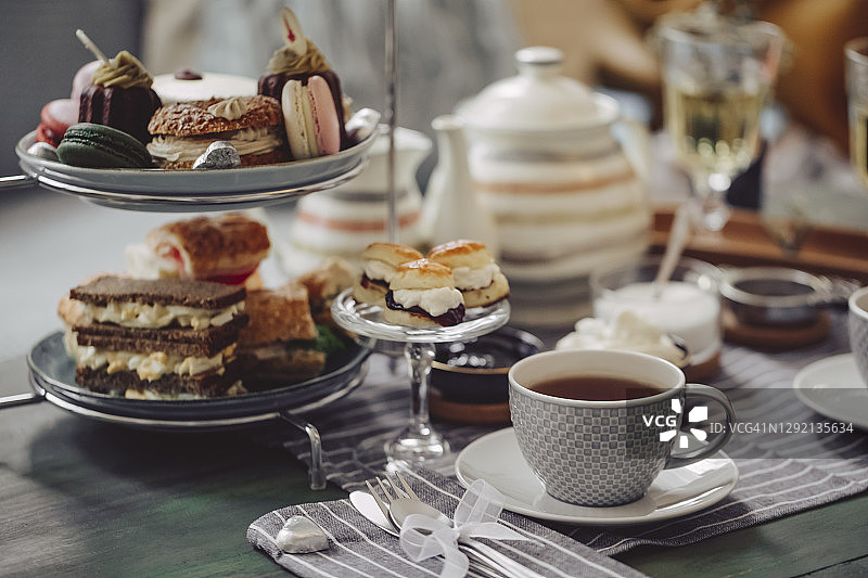 双人下午茶图片素材