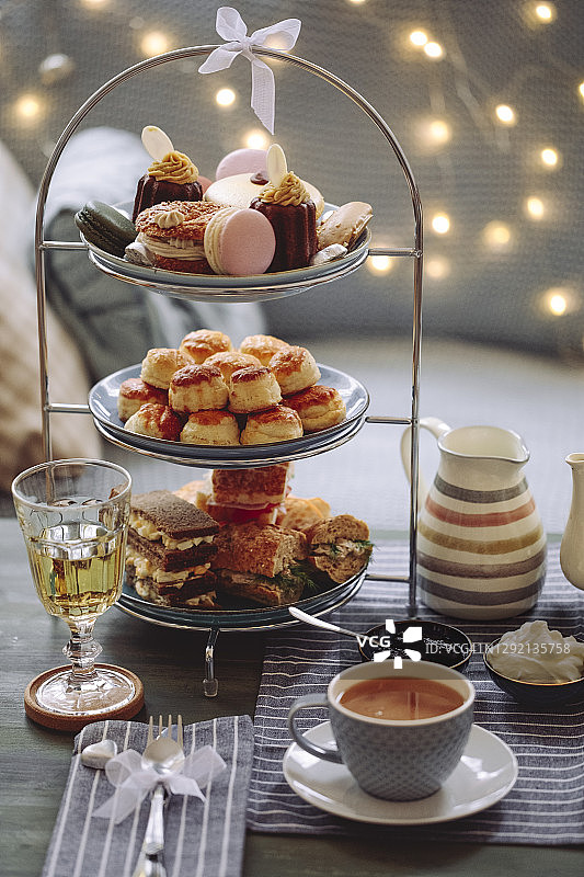 双人下午茶图片素材