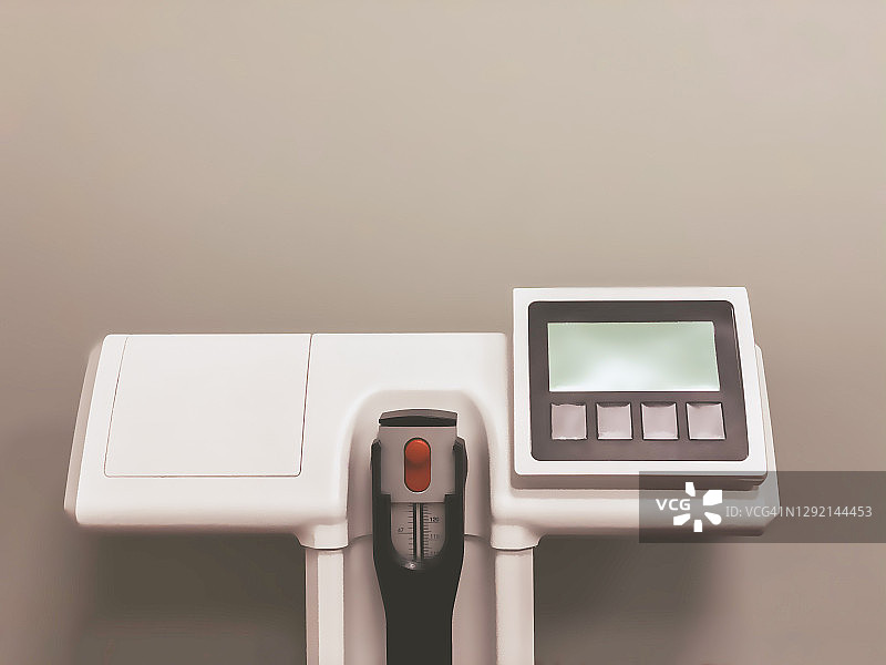 现代数字内科医生医用秤图片素材