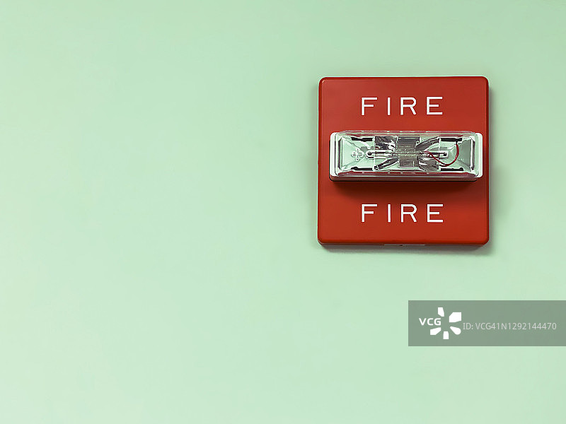墙壁式火灾警报器图片素材