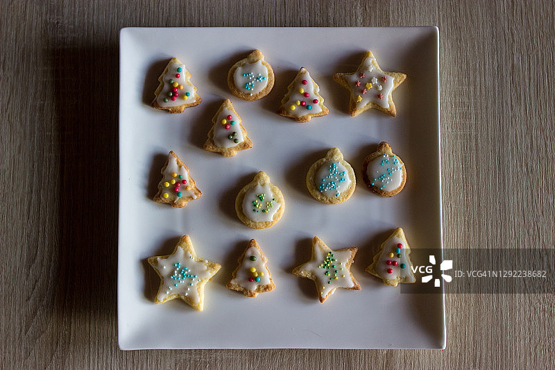 圣诞饼干图片素材
