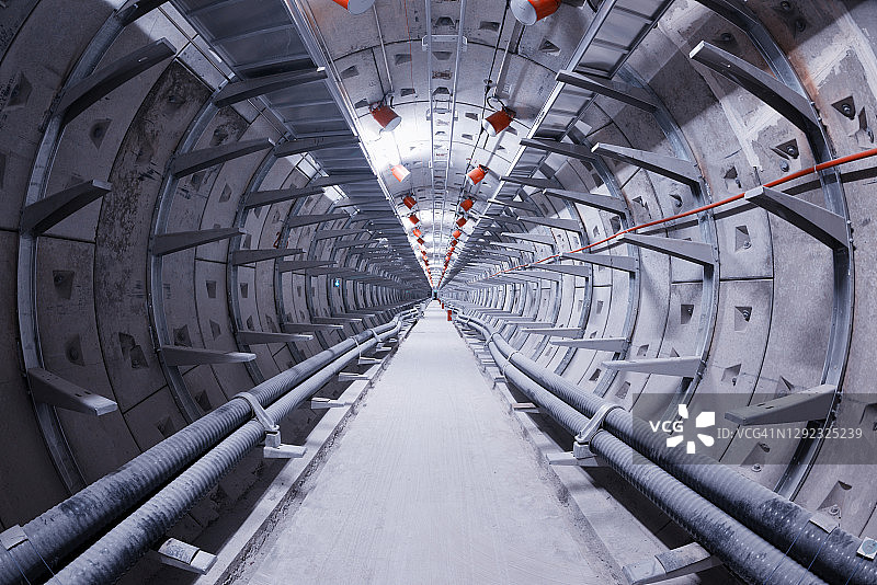 电缆隧道图片素材