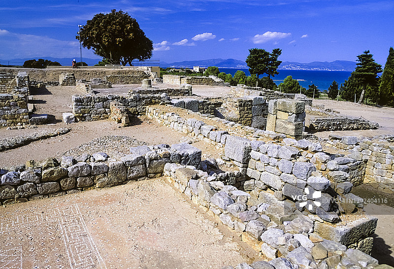 吉罗纳恩波里斯遗址图片素材