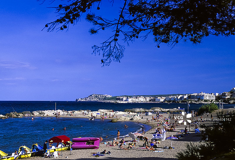 恩普里耶斯海滩图片素材