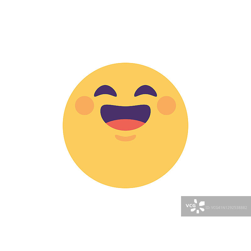 微笑表情符号设计图片素材