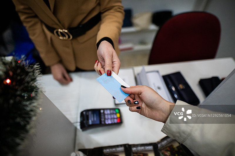 信用卡支付图片素材