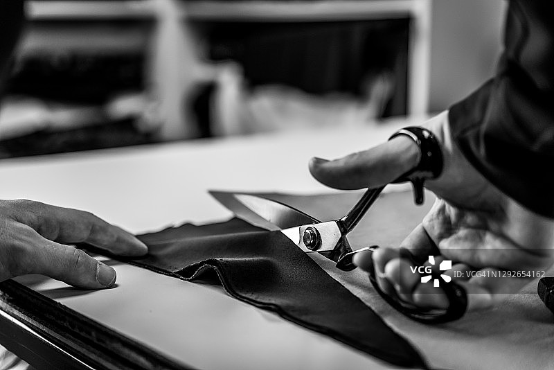 小型运动服装生产线业务图片素材