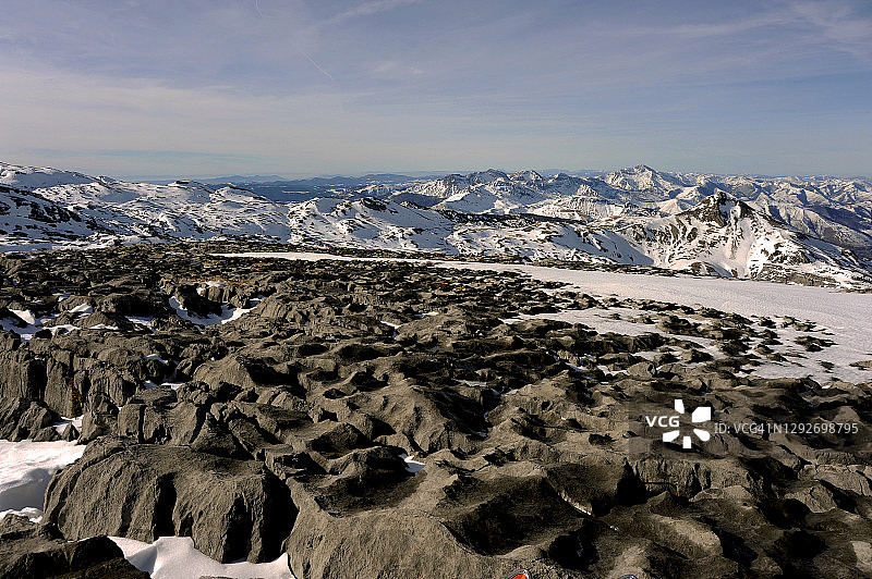 比利牛斯山脉图片素材