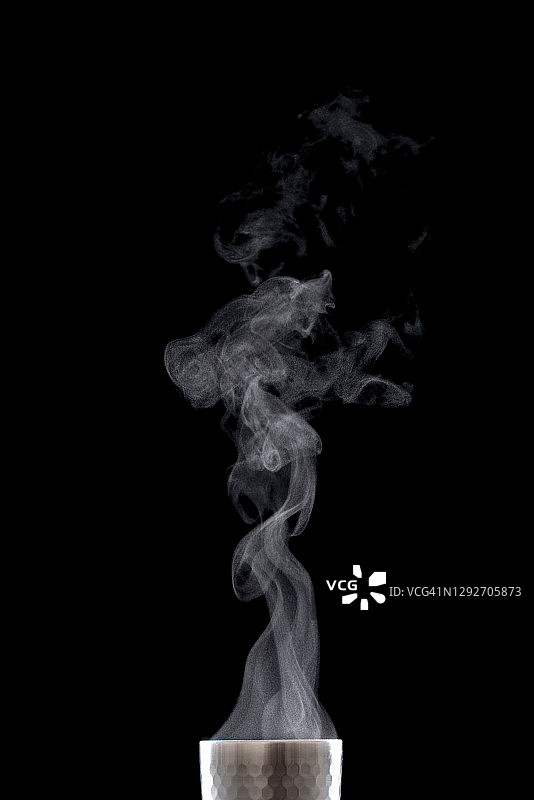 杯子上方的热饮蒸汽图片素材