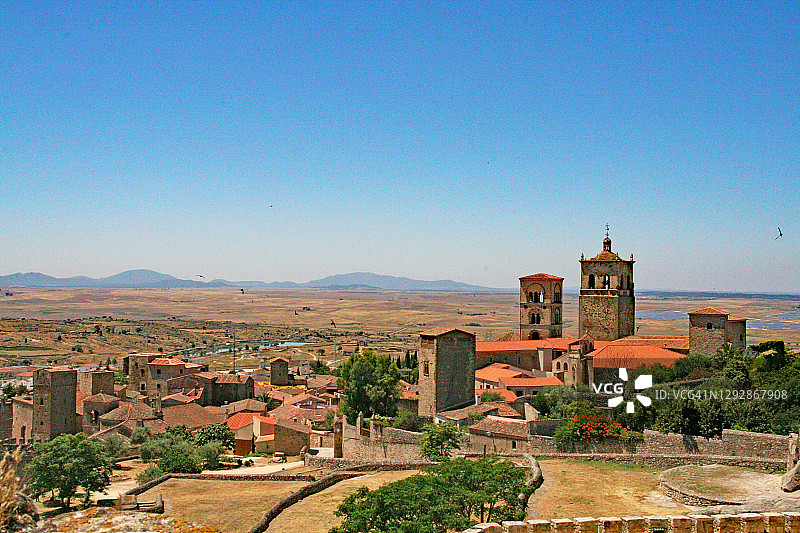 特鲁希略城堡景观图片素材