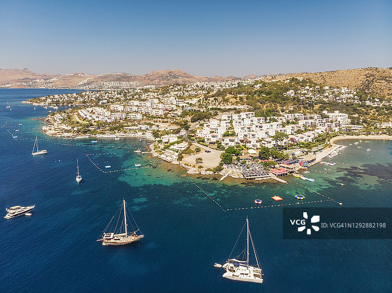 博德鲁姆比泰兹鸟瞰图图片素材