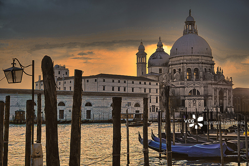 威尼斯日落图片素材