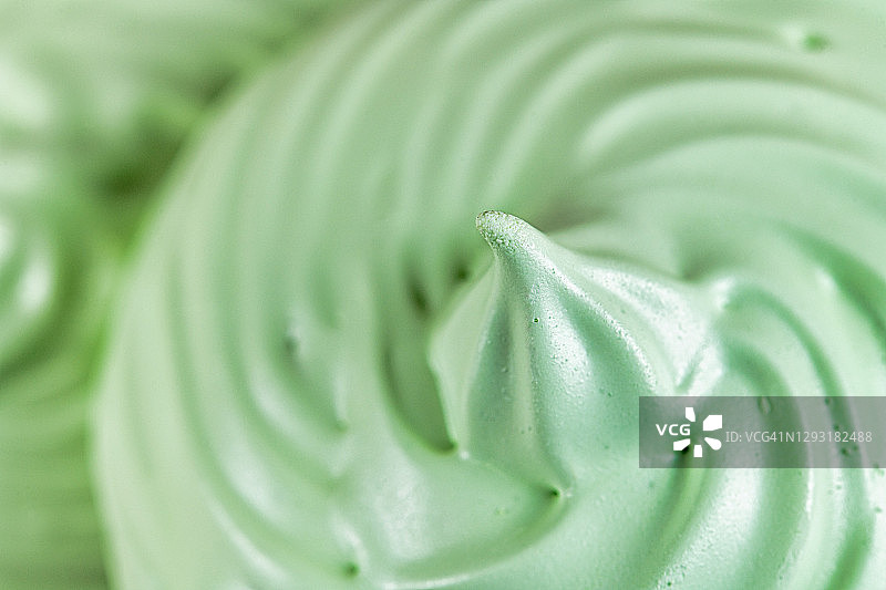 瑞士蛋白酥皮甜点特写图片素材