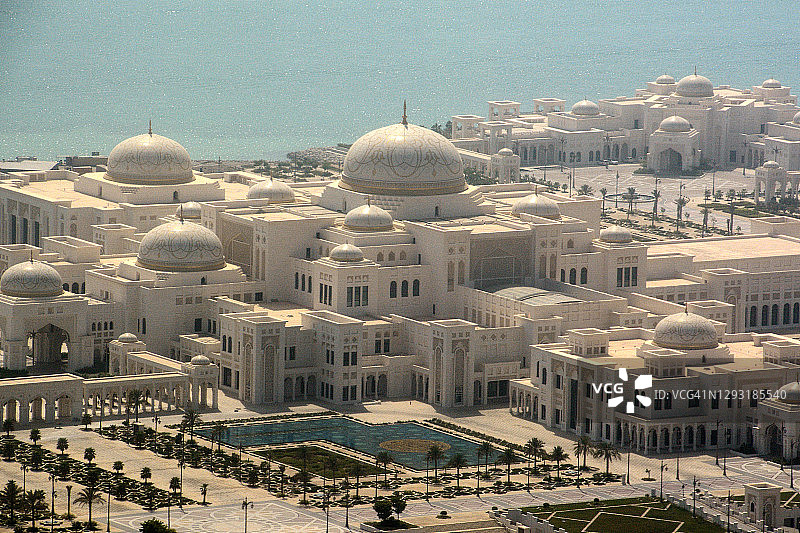阿联酋阿布扎比总统府图片素材