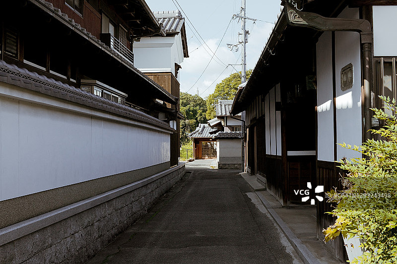 郊区小巷图片素材