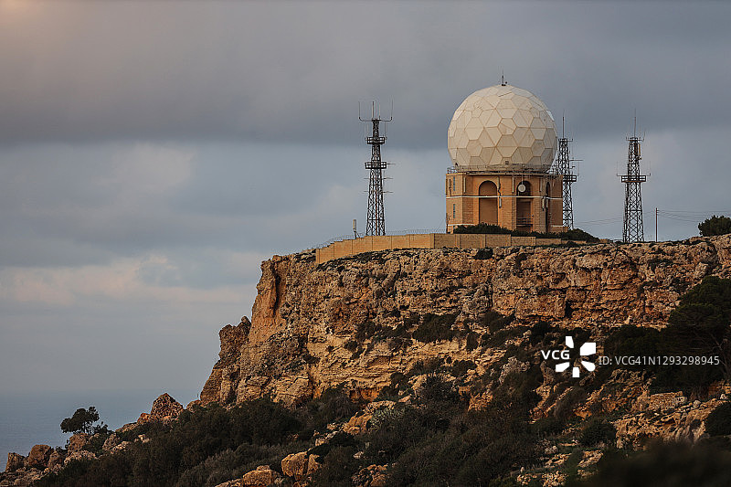 空中交通雷达球站图片素材