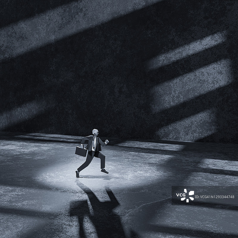 时间紧迫的商人图片素材