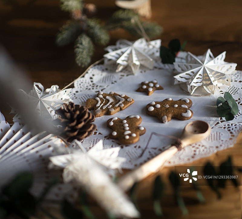 姜饼曲奇图片素材