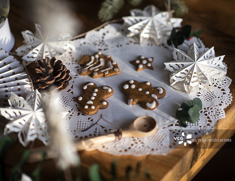 姜饼曲奇图片素材