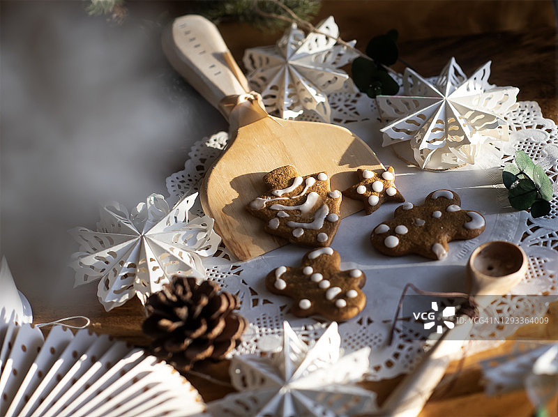 姜饼曲奇图片素材