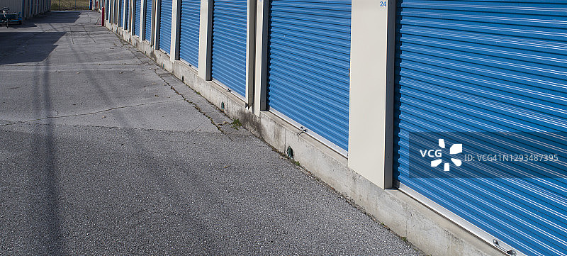 自助仓储单元图片素材