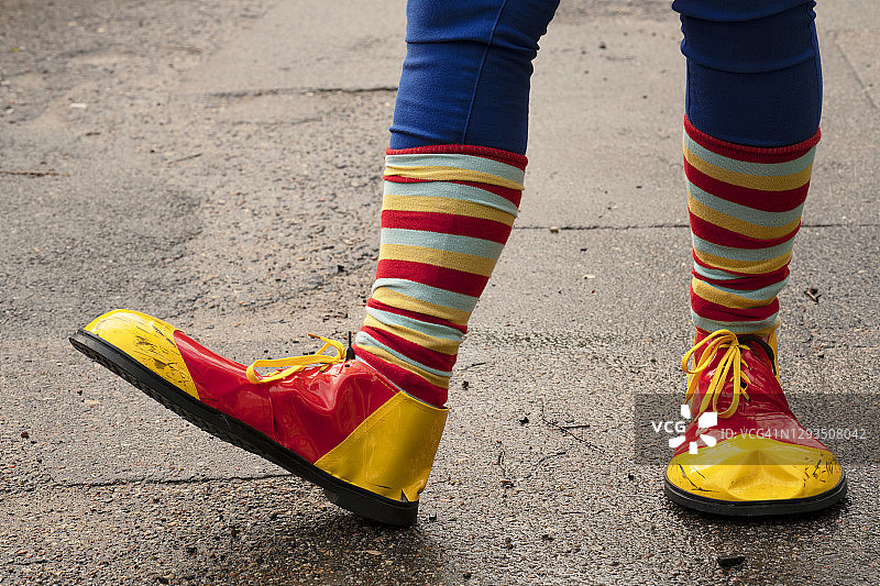 小丑鞋图片素材