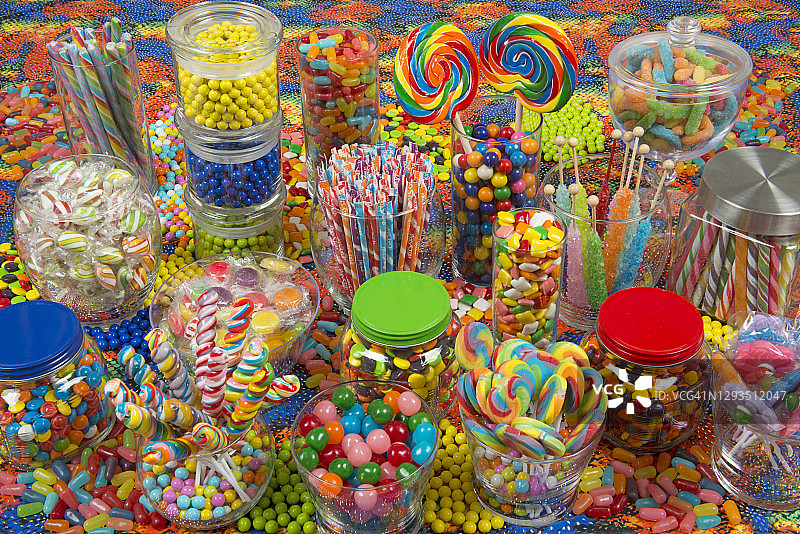 罐装糖果图片素材
