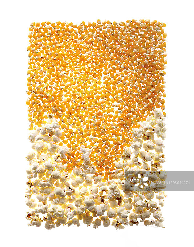 有机爆米花颗粒图片素材