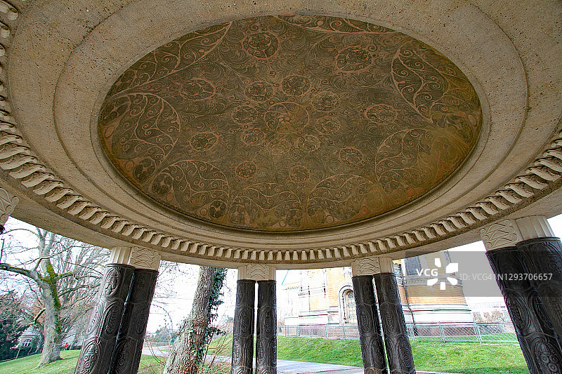 天鹅庙图片素材