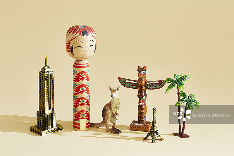 旅行纪念品合集图片素材