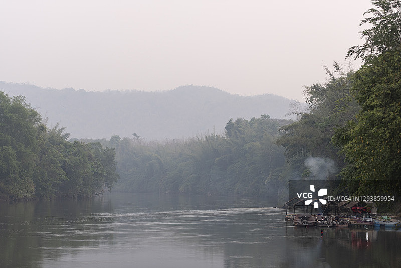 泰国北碧府桂艾河图片素材