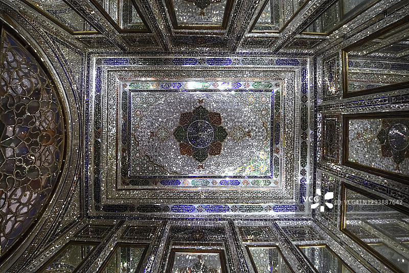 伊朗设拉子纳伦杰斯坦花园镜厅图片素材