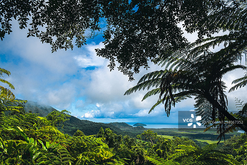 亚历山德拉山瞭望台，澳大利亚丹翠国家公园图片素材