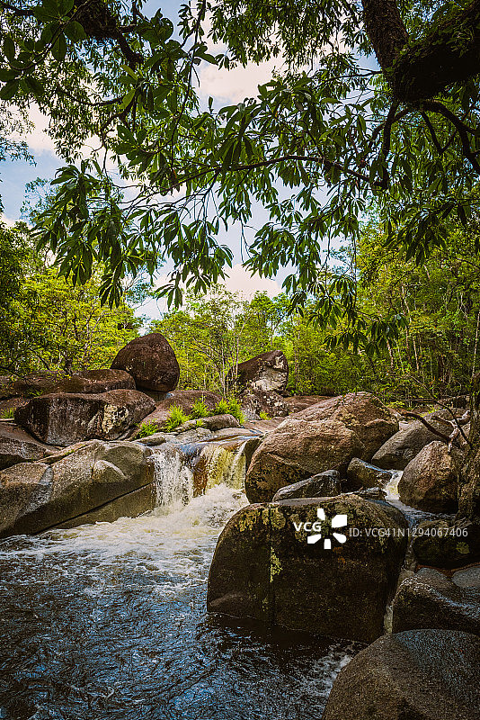 澳大利亚丹翠国家公园莫斯曼峡谷图片素材